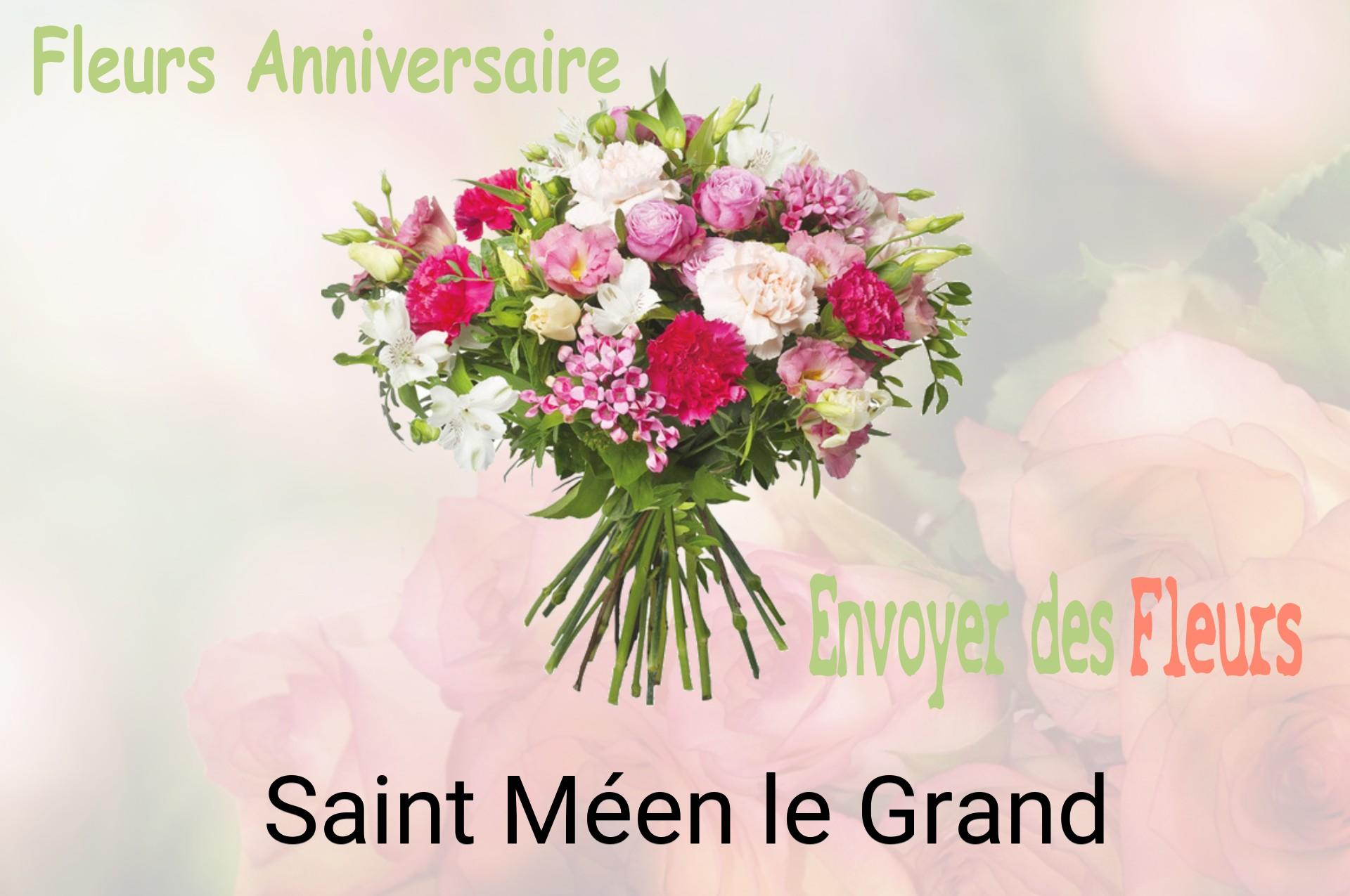 Bouquet de fleurs d’anniversaire livré à Saint-Méen-le-Grand