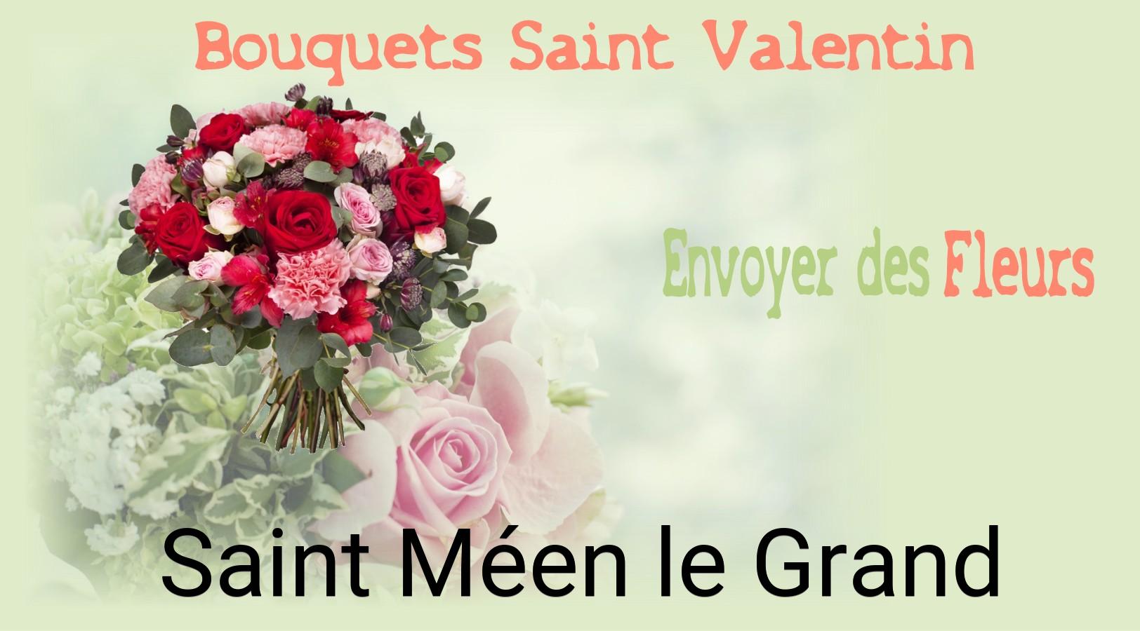 Roses de Saint-Valentin livrées à Saint-Méen-le-Grand